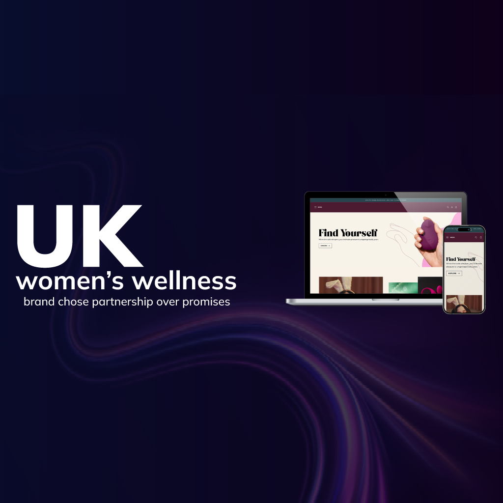 Een Brits wellnessmerk voor vrouwen koos voor partnerschap boven beloften