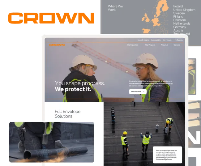 Crown Global opnieuw ontworpen met een user-first benadering